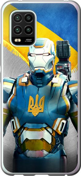 Чехол на Xiaomi Mi 10 Lite Украинский киборг "980u-1924-17620"