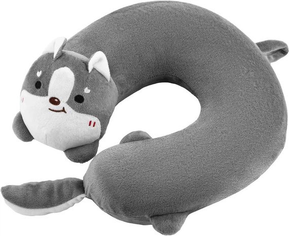 Подушка для шеи Ardesto Grey Cat ART3034NEP 28х28 см серая | Зображення 1