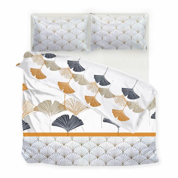 Комплект постельного белья SoundSleep Aliso бязь Евро 200х220 см молочный (2800004680660)