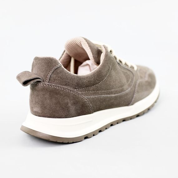 Кросівки чоловічі замшеві 591353 Сірі 40 41 42 43 44 45 | Зображення 4