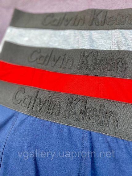 Чоловічі труси боксери CK 5 шт. у коробці — 5 шт. чорних трусів у коробці, Чорні труси СК у коробці Преміум 3XL | Зображення 5