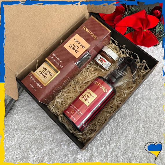 Подарочный набор для дома   Tom Ford Lost Cherry  2в1