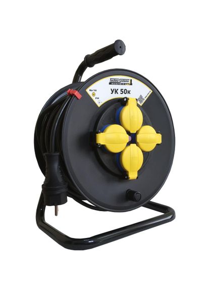 Котушка УК50к IP44 з З/К 4 місця 2Р+PЕ 50м 3х1.5 мм2 ГОСТ з Т/З Ny95506265