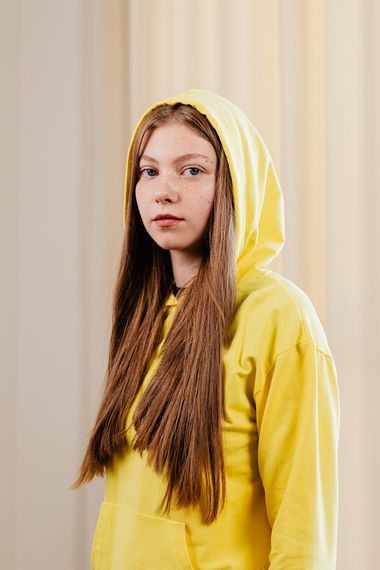 Худі для дівчинки (підлітковий) Носи своє 146 Жовтий (p-11009-119093) | Зображення 8