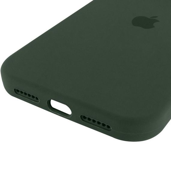 Чохол Silicone Case Full Protective (AA) для Apple iPhone 17 Pro Max (6.9") Зелений / Cyprus Green | Зображення 4