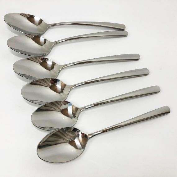 Набір десертних ложок Con Brio 6 предметів CB-3607 YR-92 | Зображення 6