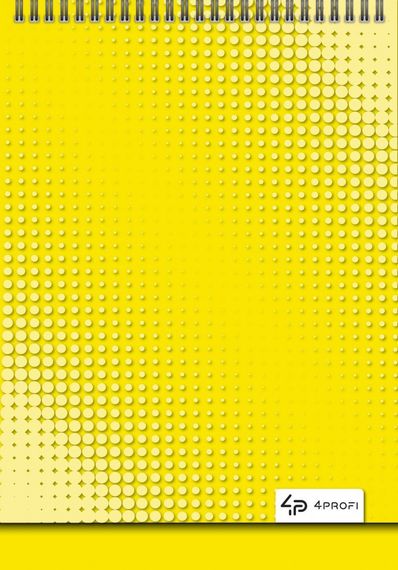 Блокнот 4Profi  "Color office" yellow 40  листов  формат А5 903368 | Зображення 1