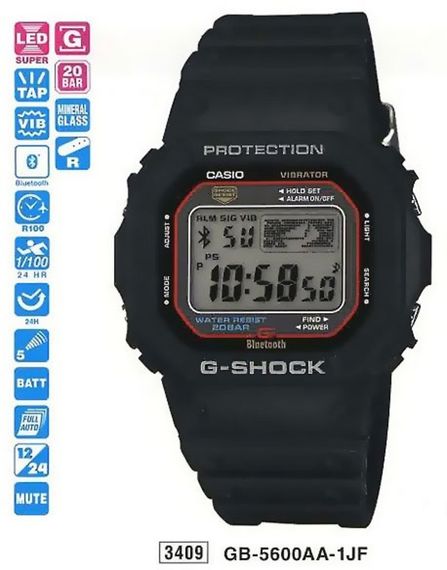 Годинник CASIO GB-5600AA-1ER