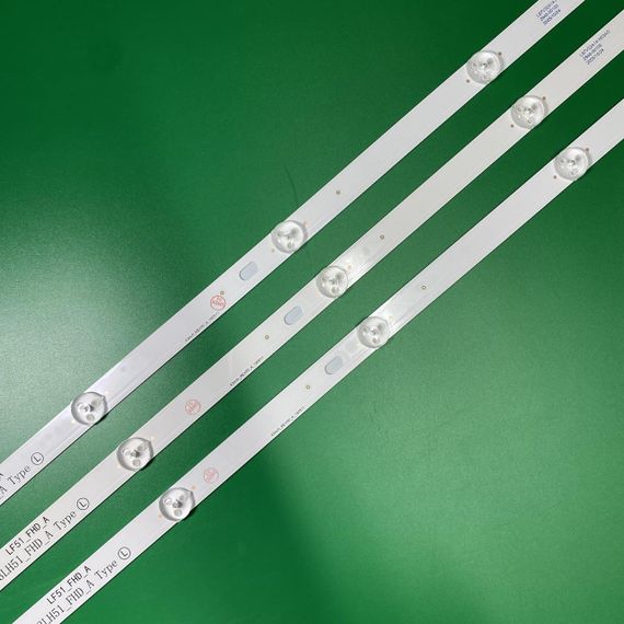 LED підсвітка TV 43" LG: 43LF5100TA, 43LF5100UF, 43LF5100ZA, 43LF510ATA, 43LF510T, 43LF510T-DA, 43LF510T-TA, 43LF510VZA,   3шт. | Зображення 2