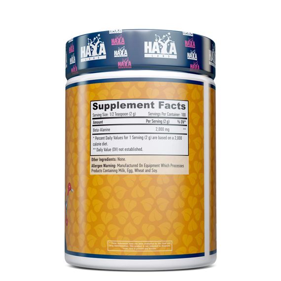 Бета-аланин Haya Labs Sports Beta-Alanine 200g | Зображення 1