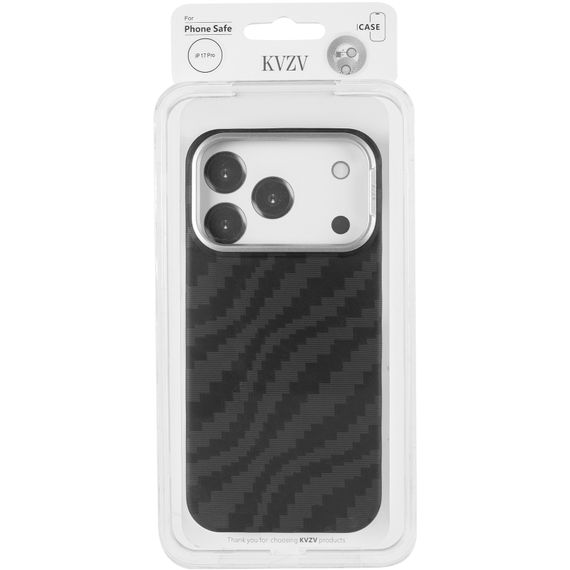Чохол TPU+PC KVZV Kayla Ultra-thin with Magnetic Fit для Apple iPhone 17 Pro Max / 18 Pro Max (6.9") Black | Зображення 1