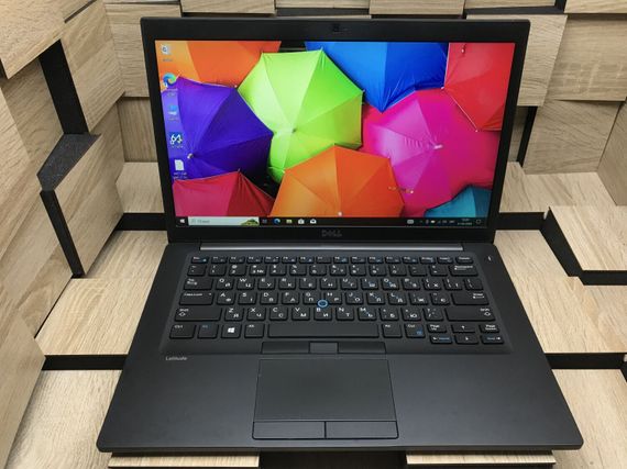 Ноутбук Б-класс Dell Latitude 7480 / 14" (1920x1080) IPS / Intel Core i7-7600U (2 (4) ядра по 2.8 - 3.9 GHz) / 8 GB DDR4 / 240 GB SSD M.2 / Intel HD Graphics 620 / WebCam б/у | Зображення 1