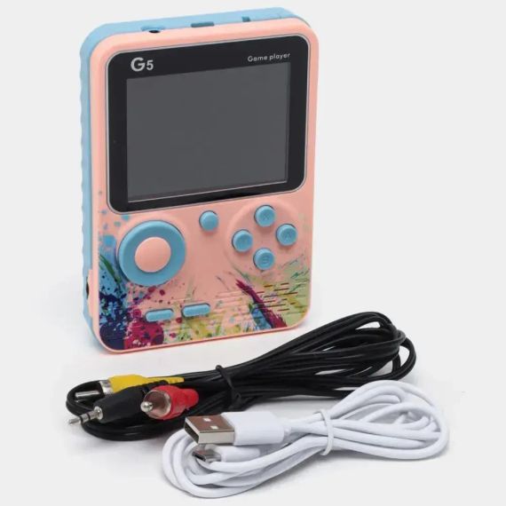 Портативная игровая консоль G5S+джойстик, 500 встроенных игр / Детская игровая приставка к телевизор | Зображення 4