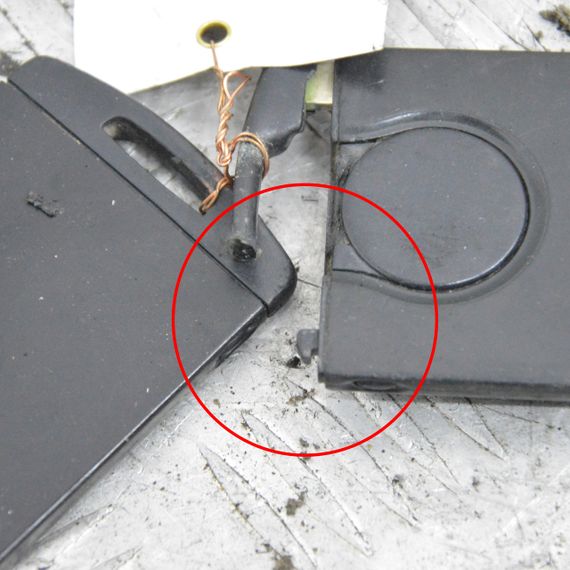 Замок запалювання в зборі з ключ картою Renault Laguna III 2007-2015 Зчитувач ключ карти Рено 285900001R | Зображення 4