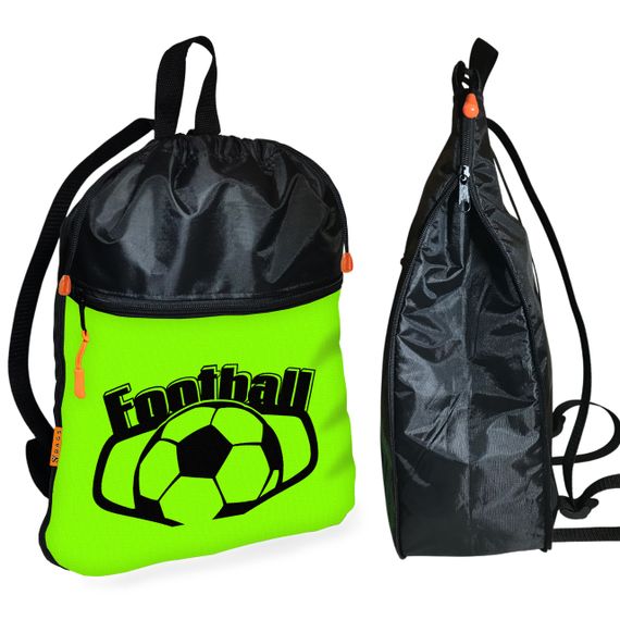 Школьный рюкзак детский Футбол + Сумка для обуви спортивной формы рюкзак-мешок мальчику (01872) | Зображення 1