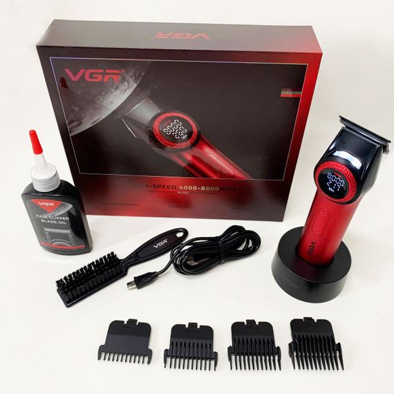 Тример VGR V-977 RED, регулювання потужності 6000 - 8000 RPM | Зображення 7