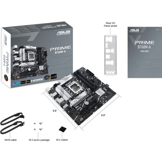 Материнська плата ASUS PRIME B760M-A-CSM | Зображення 5