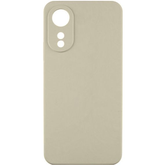 Чехол TPU GETMAN Liquid Silk Full Camera для Oppo A78 4G Песочный / Sand