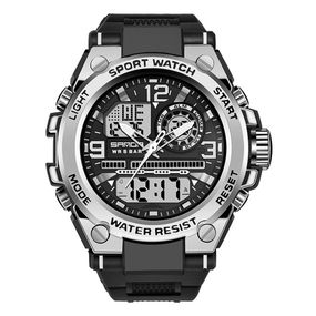 Часы Sanda 6024 Black-Silver