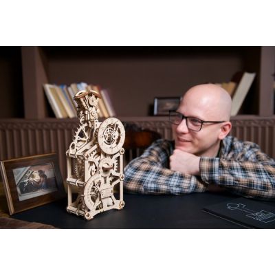 Конструктор Ugears Часы Двигатель (6337516) | Зображення 5
