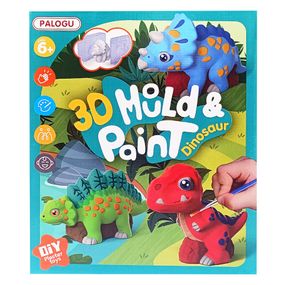 Набір для творчості Гіпсова розмальовка "Dinosaur" S138-31 гіпс, форми, фарби