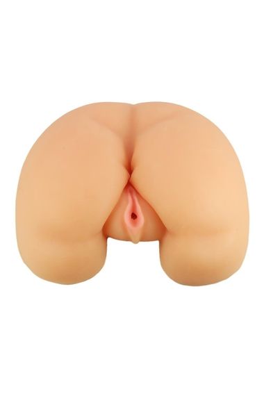 Мастурбатор зад с вибропулей и пультом Blush X5 два отверстия, 26.7 см sexstyle | Зображення 2