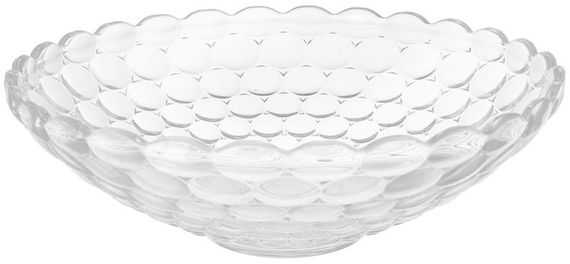 Фруктівниця скляна "Bauble Glass" Ø30х10см, скляне блюдо