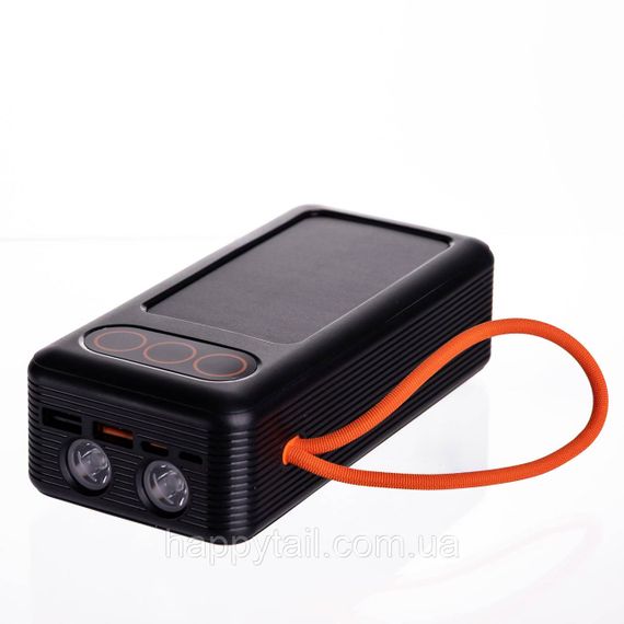 Повербанк зі швидким заряджанням та 3 шнурами 30000 mAh портативний зарядний пристрій powerbank заряджання для телефона HP-N56 | Зображення 5