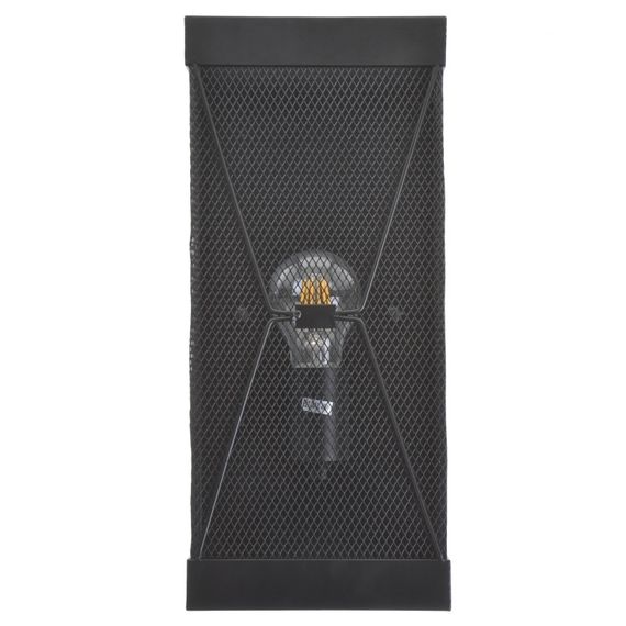 Бра настенное накладное лофт BL-405W/1 E27 BK | Зображення 4