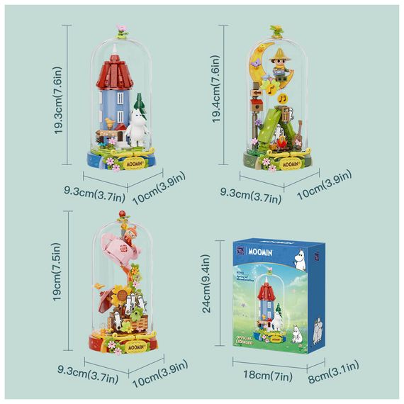 Конструктор Pantasy Moomin - Весна в Мумінваллеї (87202) | Зображення 4