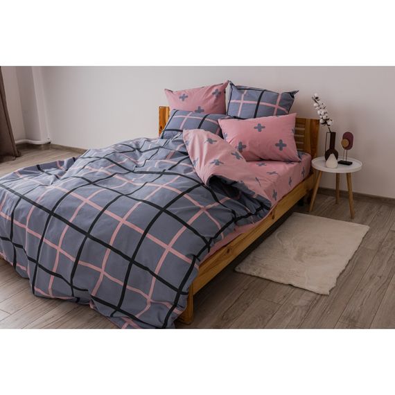 Постельное белье евро ТЕП Happy Sleep Pinсky line 2-03796-24967 200х215 см | Зображення 1