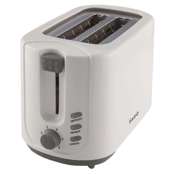 Тостер MAGIO MG-276, вертикальний тостер для тостів, тостер для 2 грінок електричний горизонтальний | Зображення 8