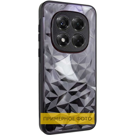 TPU+PC чохол Prisma BubbleGum для Xiaomi Redmi Note 14 4G (Int. version) 3D Grey