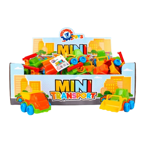 Игрушка Транспорт Мини 42шт/коробка Технок 5897