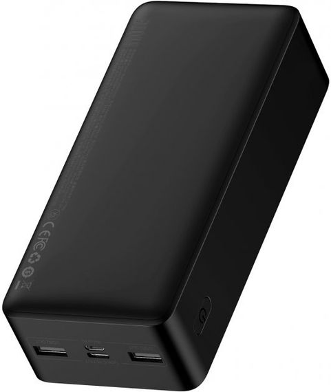 Павербанк зовнішній акумулятор XPRO PPDML-K 30000 mAh 15W з індикацією заряджання чорний (24115-01) | Зображення 2