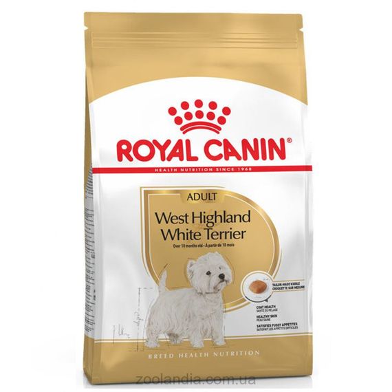 Корм Royal Canin Westie сухий для дорослих собак породи Вест-Хайленд-Уайт-Тер'єр 3 кг