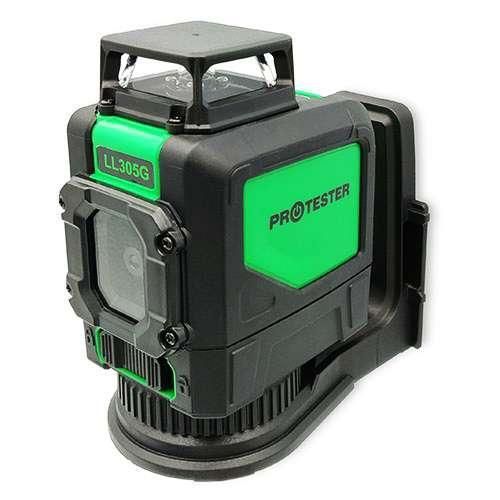 Построитель плоскостей лазерный H360°/1V, (зеленый луч) PROTESTER LL305G | Зображення 1