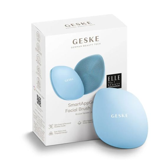 Щітка для обличчя GESKE Facial Brush 4в1 white, Блакитний | Зображення 8