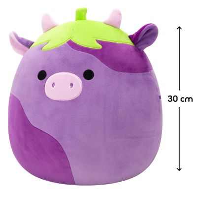 Мягкая игрушка Squishmallows Коровка-баклажан Фредерик 30 см (SQCR07969) | Зображення 1
