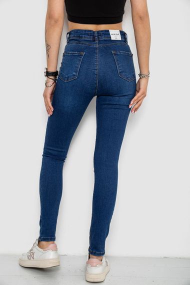 Джинсы женские Skinny, цвет синий, 182R4427 | Зображення 3