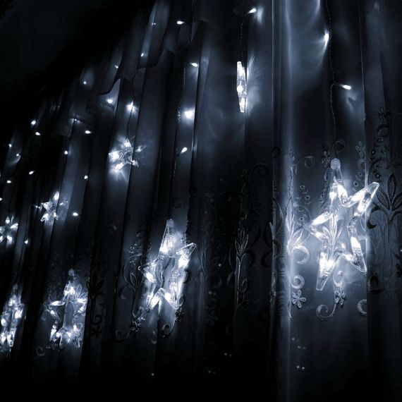 Гірлянда бахрома вулична (зовнішня) Springos 2 м 92 LED CL4009 Cold White | Зображення 2