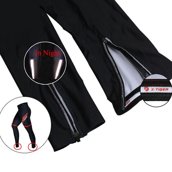 Велокостюм X-Тiger XM-CT-013 Red XXL кофта с длинным рукавом штаны для велосипедистов | Зображення 8