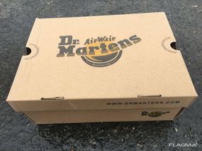 Ботинки с мехом Dr. Martens 1460 (Коричневые) Размер 41 42 43 44 45 Доктор Мартинс Ботинки