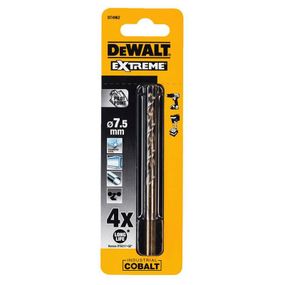 Свердло по металу 7,5мм EXTREME INDUSTRIAL COBALT DeWALT DT4962