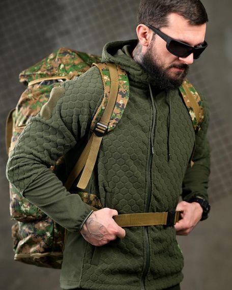 Рюкзак туристичний 70 л піксель військовий тактичний рюкзак для походів великий похідний наплічник | Зображення 2