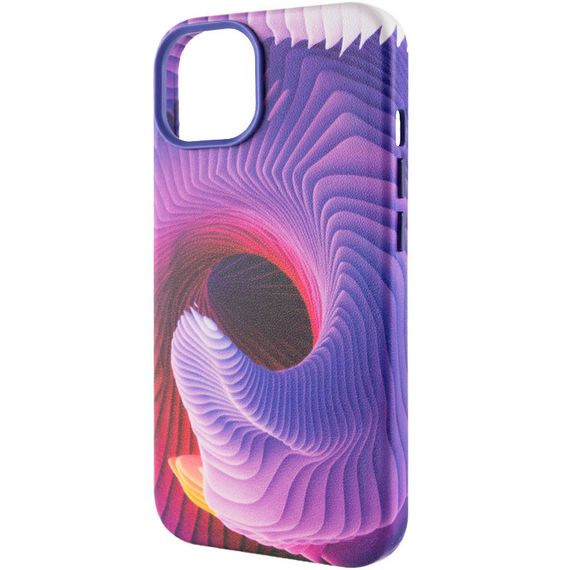 Шкіряний чохол Colour Splash with MagSafe для Apple iPhone 12 Pro / 12 (6.1") | Зображення 2