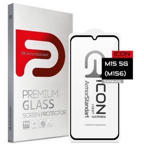 Стекло защитное Armorstandart Icon Samsung M15 5G (M156) Black (ARM74367)