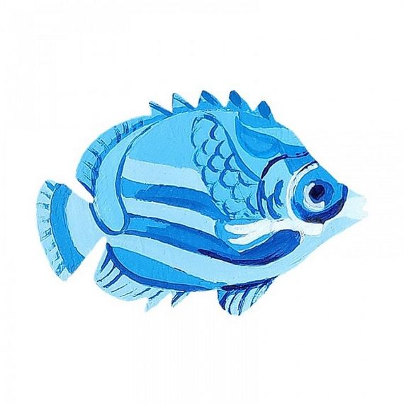 Набор детского творчества Роспись по дереву «Магниты-рыбы» РД-007 | Зображення 2