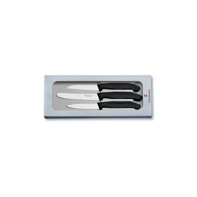 Набір ножів Victorinox SwissClassic Paring Set 3 шт Black (6.7113.3G)