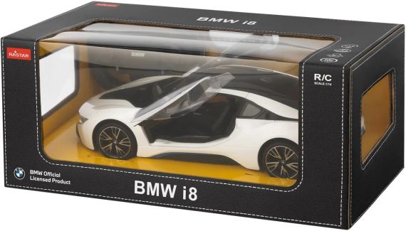 Машинка Rastar BMW i8 (71060) на радіокеруванні. 1:14. Білий | Зображення 7